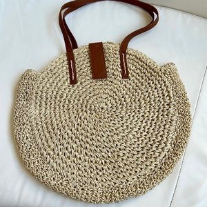 Leonor Greyl Paris Straw Bag